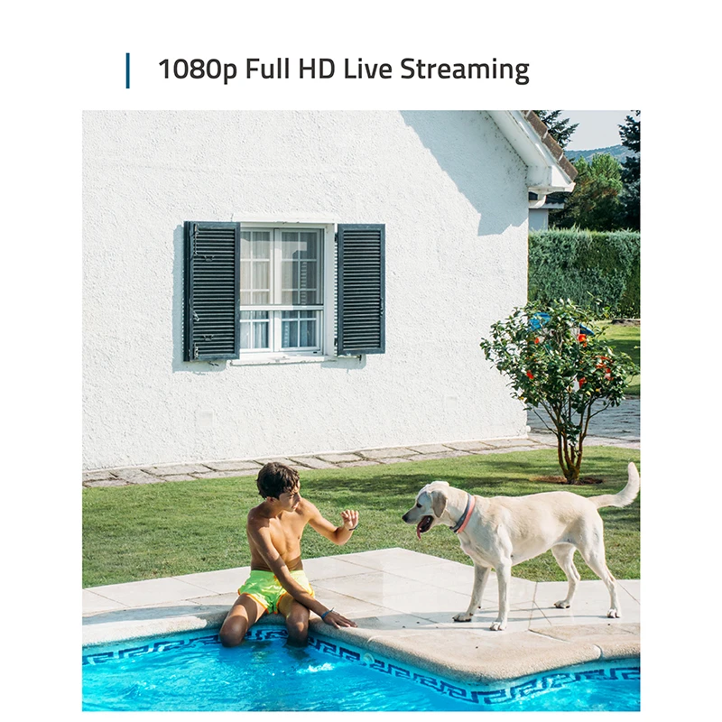 

eufy Security eufyCam 2 Wireless Home Security Camera System, 365-Day Battery Life, HomeKit Compatibility, HD 1080p, IP67