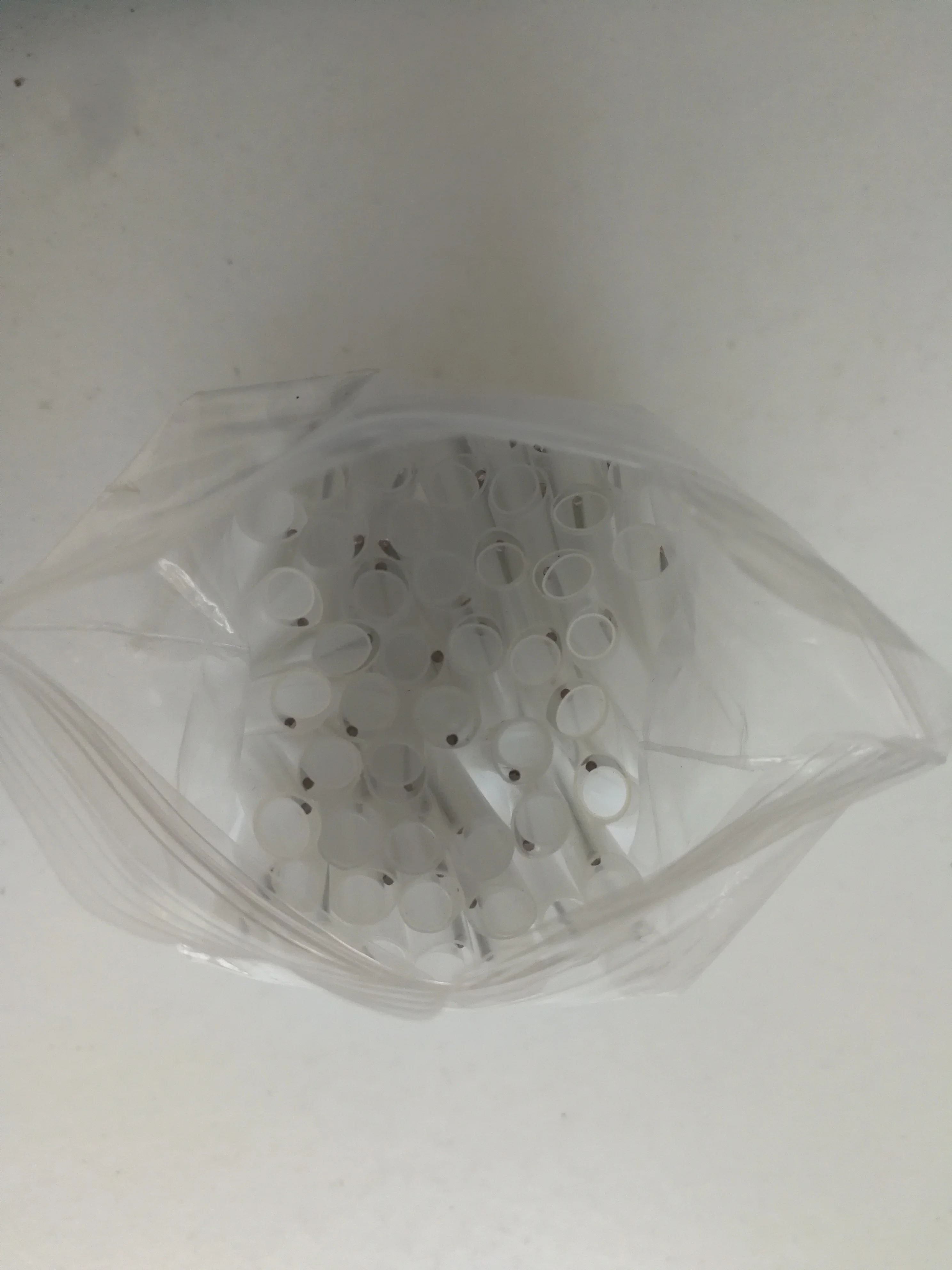 1000pcslot fiber optic tube 6 05 5mm fiber cable protection sleeves ftth heat shrink splice protector for drop cable free global shipping