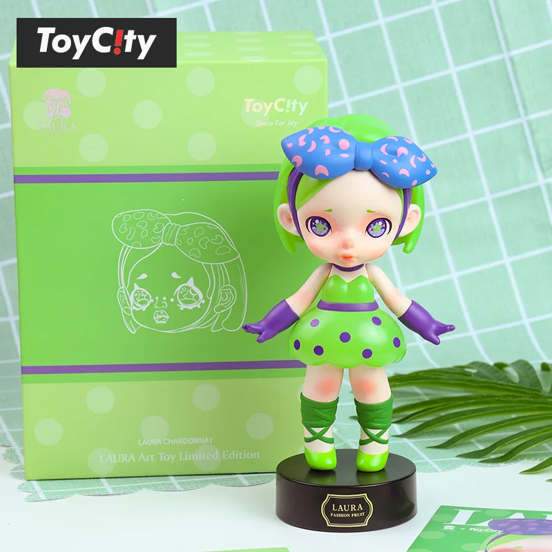 

Exquisite cute toy doll original Laura Chardonnay kawaii animation model indoor decoration PVC doll gift gift box decoration