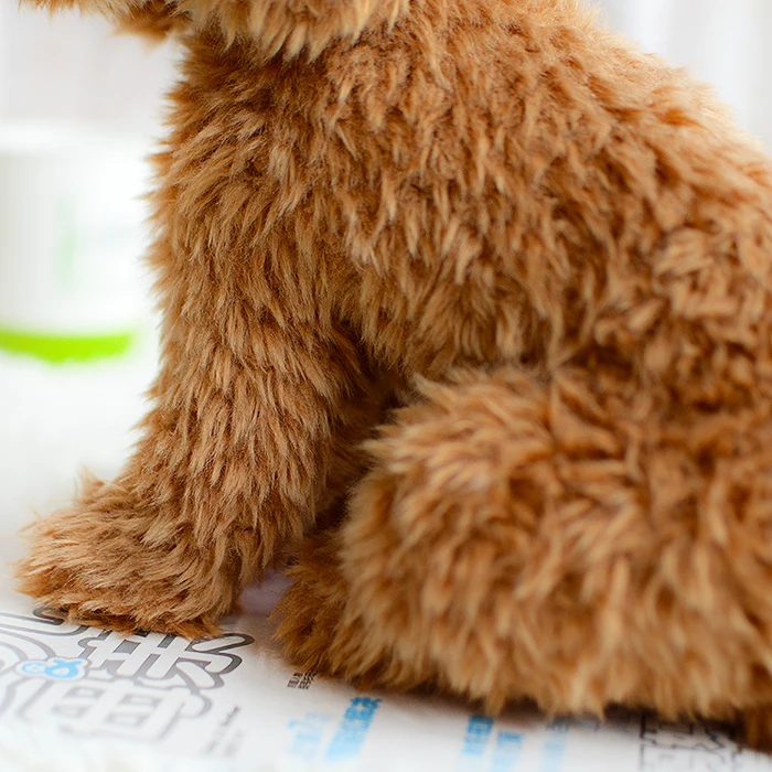 Мягкие животные кукла собака плюшевая Тедди игрушки коричневый моделирование