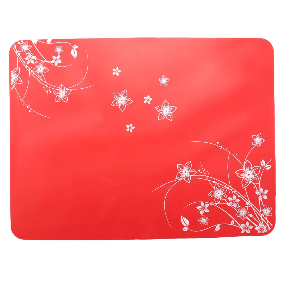 Высококачественный толстый силиконовый коврик для столового стола дисковые