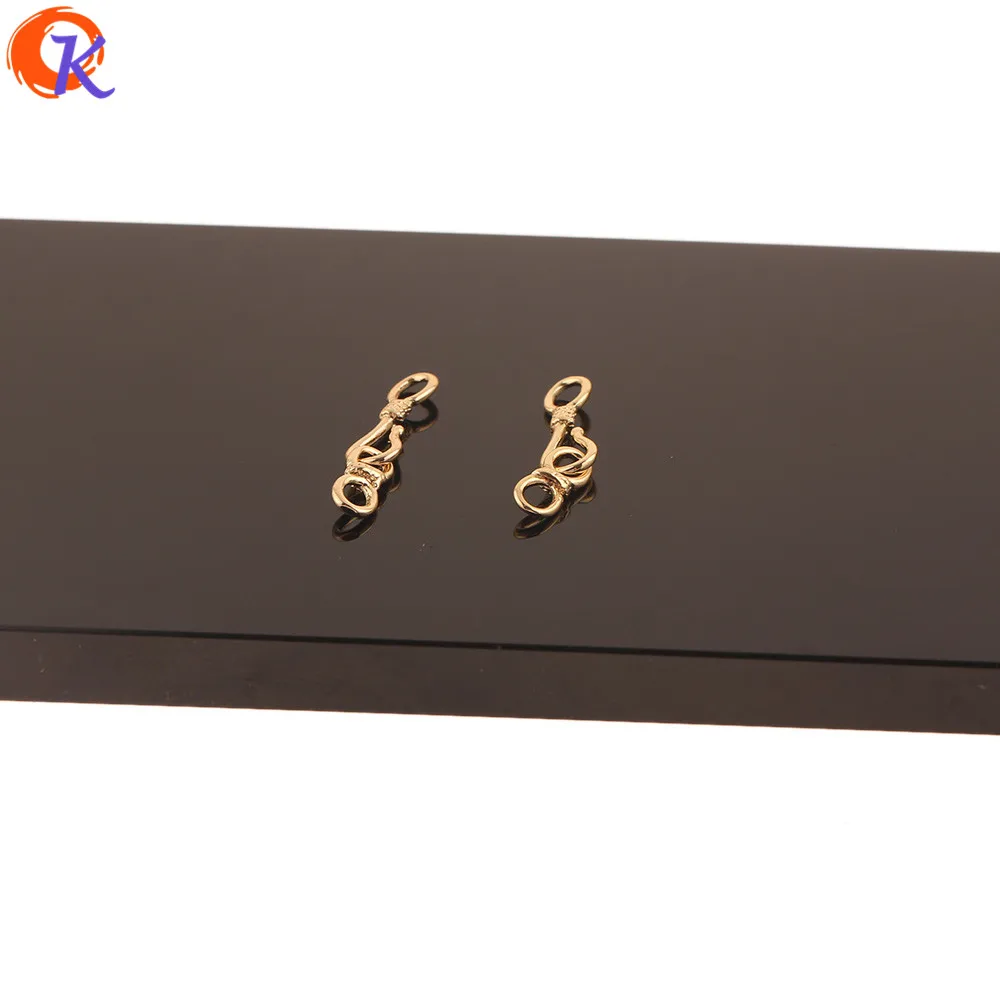 

Cordial Design 50Pcs 6*27MM Jewelry Accessories/DIY Hooks/Necklace Connectors/Genuine Gold Plating/Hand Made/Earring Findings