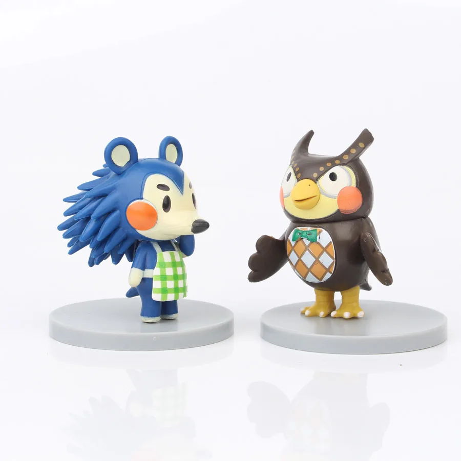 

2020 new 8pcs Figures Animal Crossing figurine Horizons Cyrus K.K Reese Isabelle Dolls Action Figure Toy Shipment