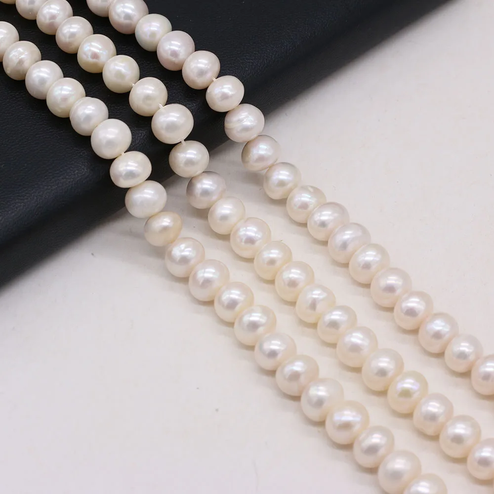 

10-11mm Hot-selling Natural Freshwater Pearl Beaded All-round Light Exquisite Jewelry Beads for Jewelry Making Necklace Bracelet