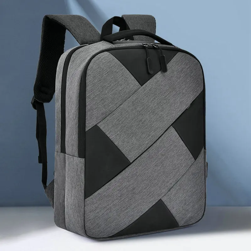 Новый модный мужской рюкзак с usb зарядкой школьный для ноутбука женский колледжа