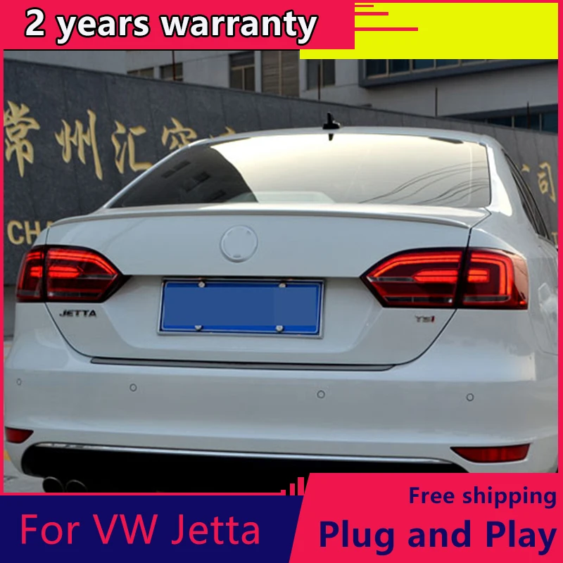 

KOWELL Car Styling for vw jetta LED taillights GLI MK6 LED rear lamps parking NCS For vw jetta led rear lights car styling