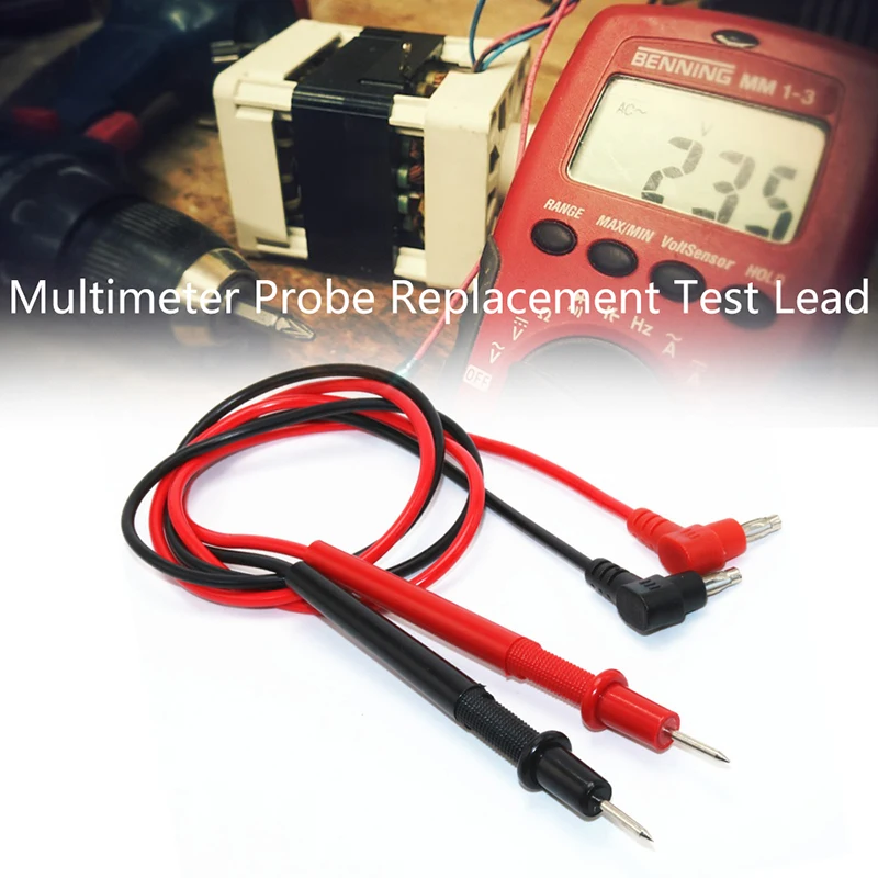 

Multimeter Probe Universal Probe Test Pin for Digital Meter Needle Tip Multi Meter Tester Lead Probe Wire Pen Cable