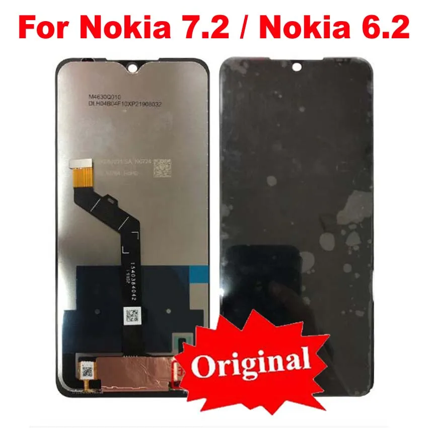 ЖК дисплей для Nokia 7 2 TA 1196 с сенсорной панелью и дигитайзером в сборе 6 Pantalla