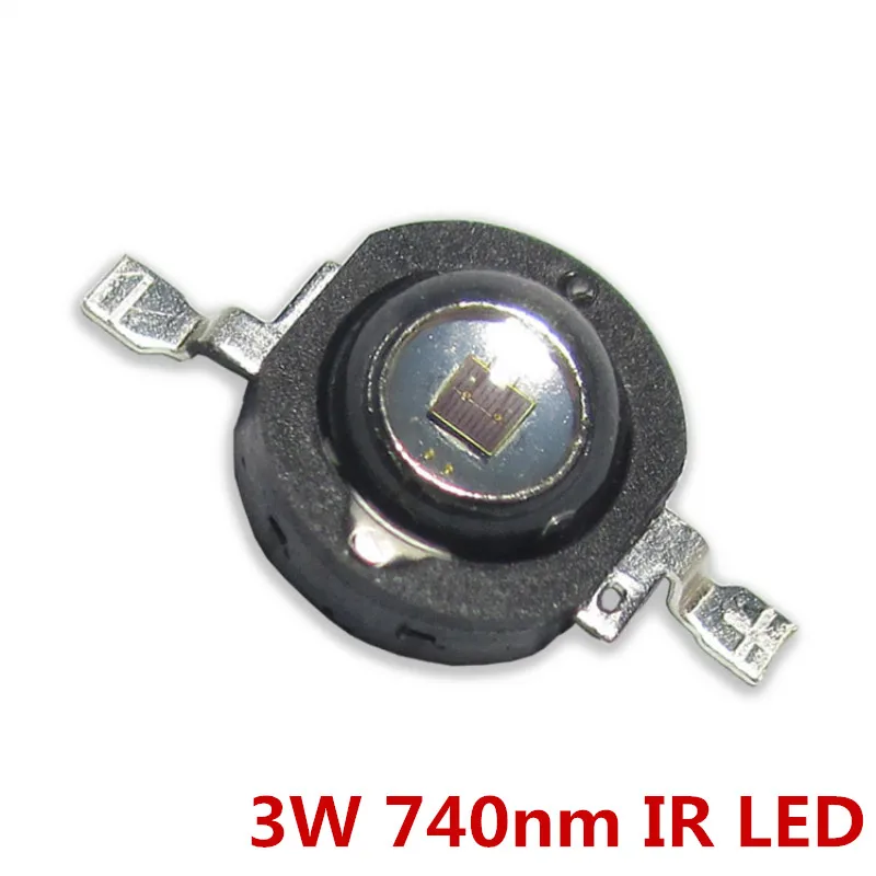 Светодиодные лампы высокой мощности 3 вт 5 740нм 365 нм 395 длина волны медицинское