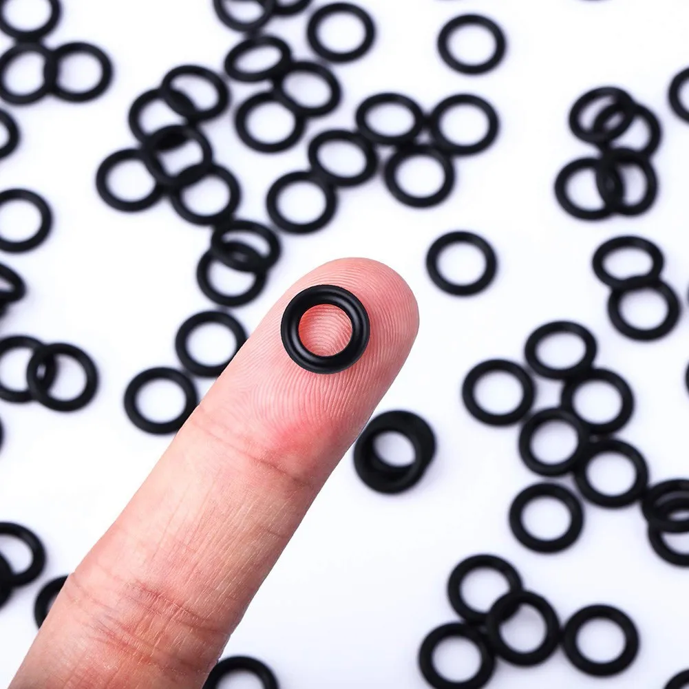 50pcs Wacky O-Ring Worm Rig Accessories For Soft Baits Lure Carp Fishing Tackle Light Weight Silicone O Ring 5.0/5.2/6.0mm | Спорт и