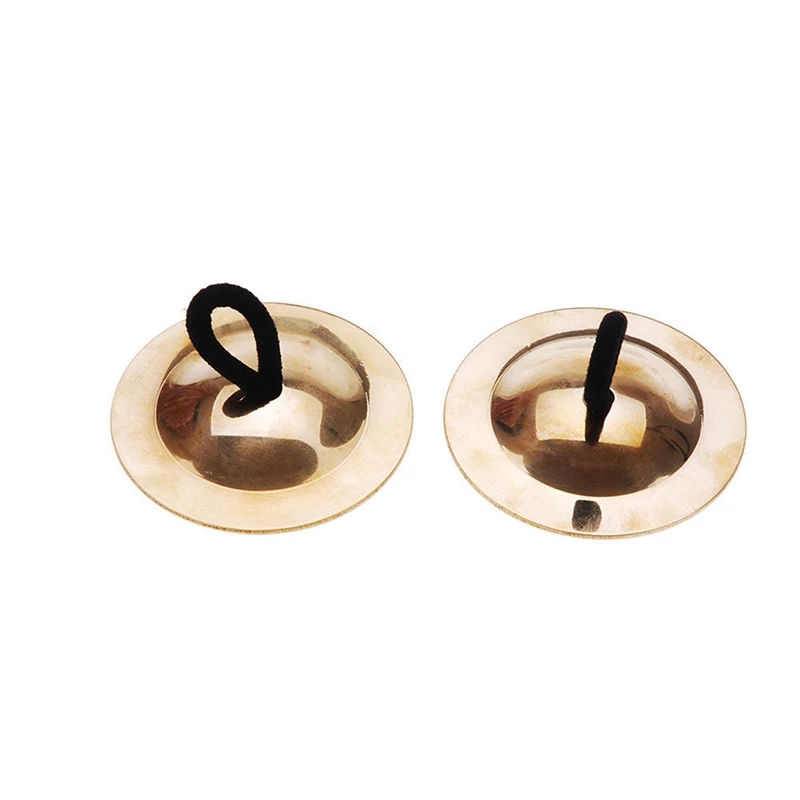Finger Cymbals Middle East Percussion Dancing Props Instrument Musical Instrumen Belly Dance Brass Toys Metal |