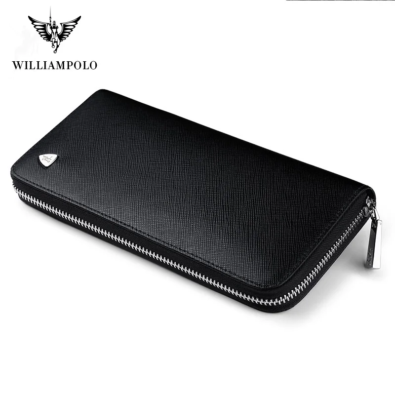 Новая модная вместительная кожаная сумка Willianmpolo для мужчин элегантный удобный и