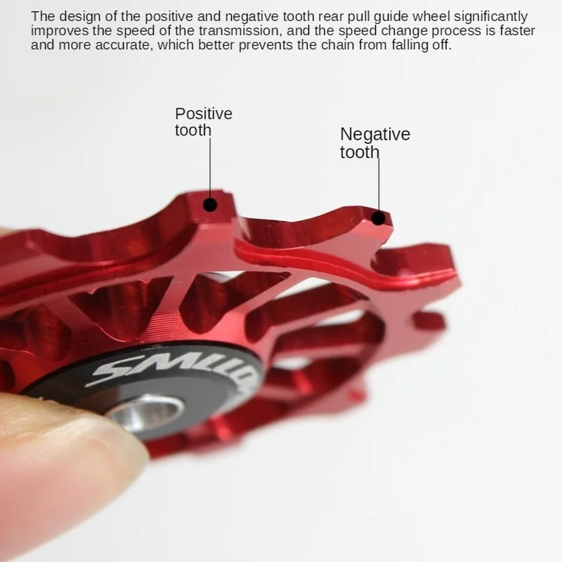 MTB дорожный велосипед Керамика шкив 7005 Алюминий сплав задний переключатель 11 до 12