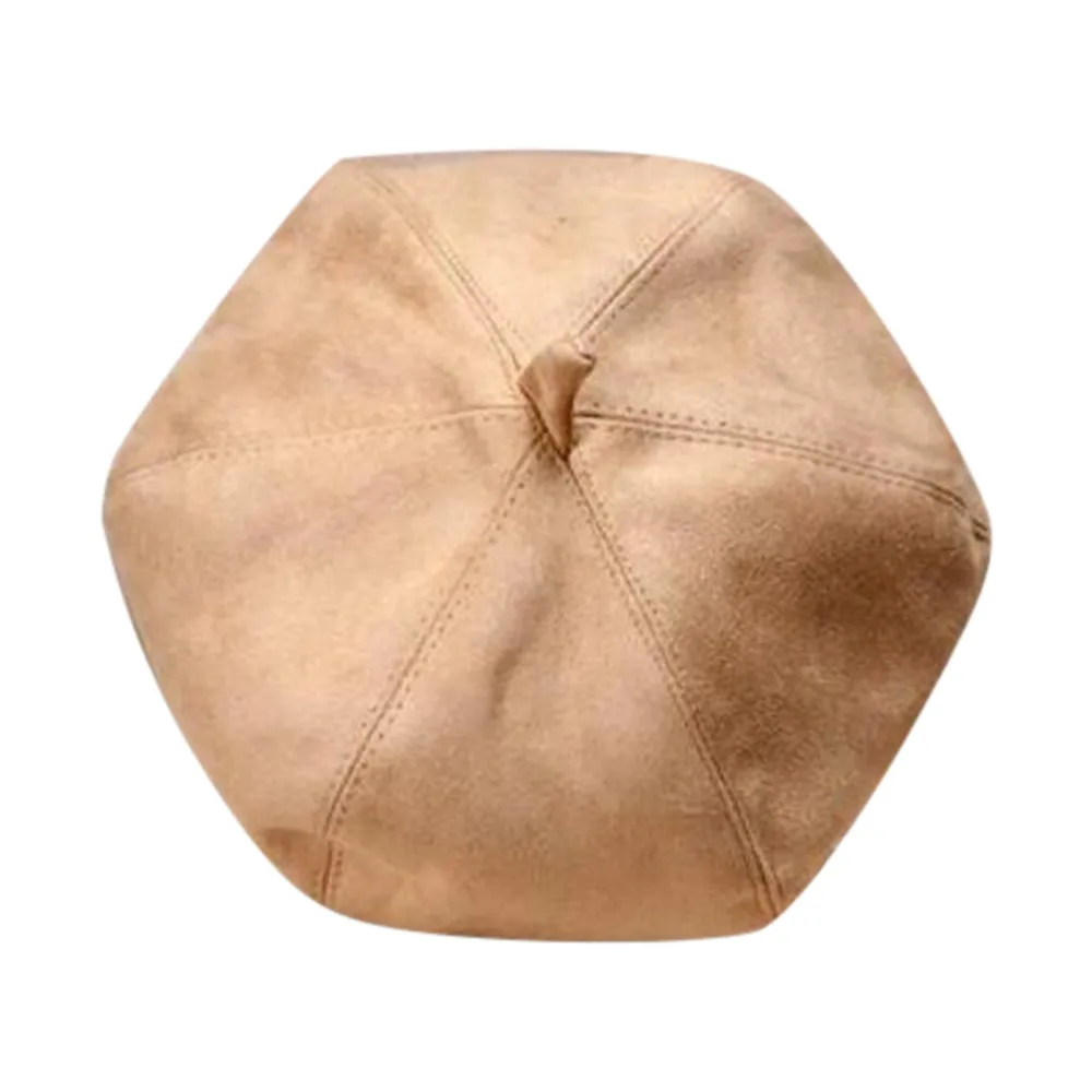 Модный Элегантный женский берет шапочка в классическом стиле шерстяной фетровый