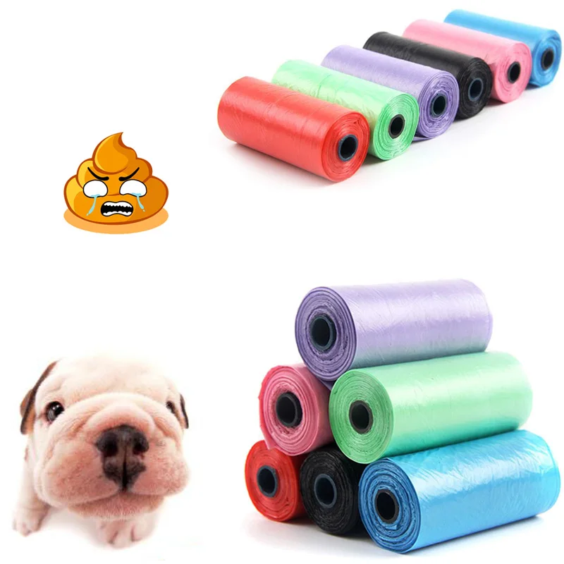1 рулон/20 шт мусорный мешок для сбора мусора от домашних животных пластиковые