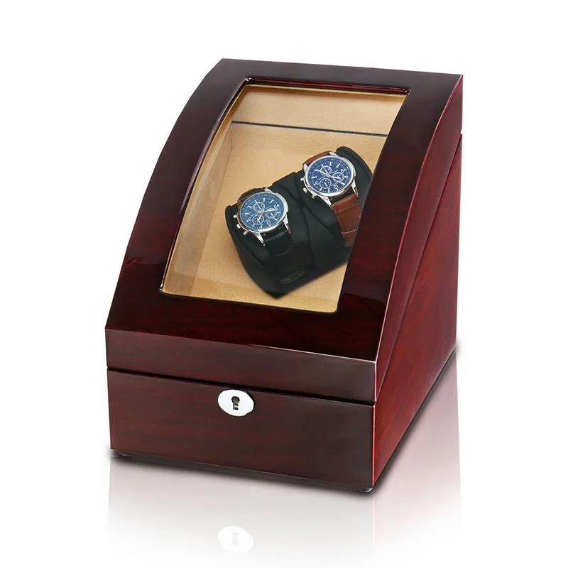 Часы Winder Box чехол для хранения шейкер дисплей автоматический деревянный один
