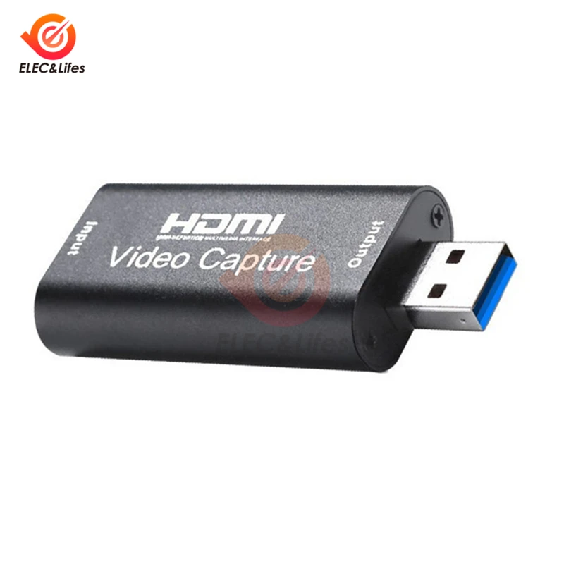 Карта видеозахвата 4K USB 3 0 HDMI-совместимый рекордер записывающее устройство для PS4