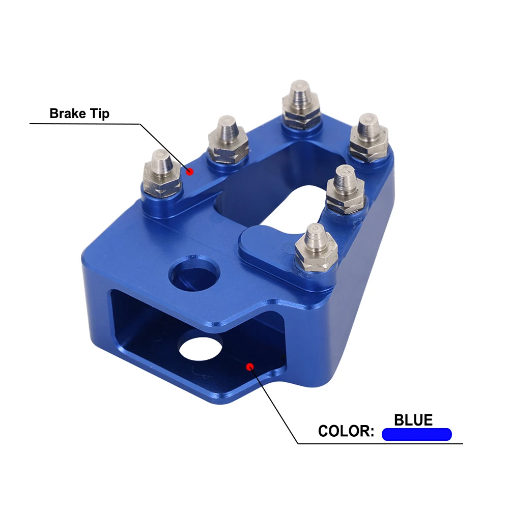 

Наконечник ступенчатой тормозной педали для мотоцикла с ЧПУ для YAMAHA TT250 TT500 TTR125 TTR225 TTR230 TTR250 XT225 XT250 XT350 XT550 XT600