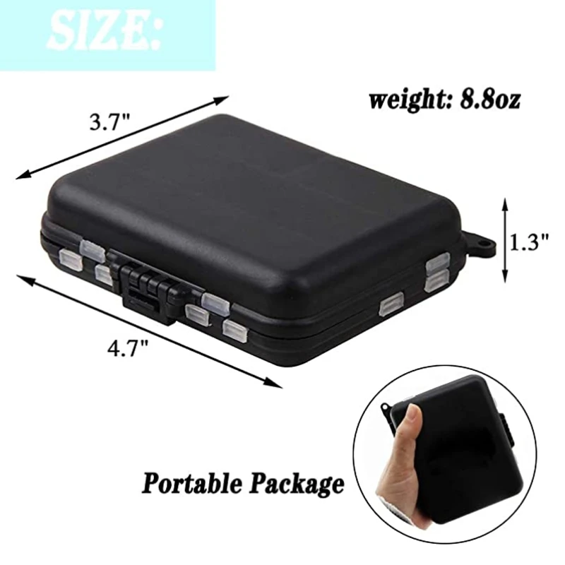 

189 Pcs of Fishing Accessory Kit Durable with Fishing Tackle Box to Send Luya Pliers