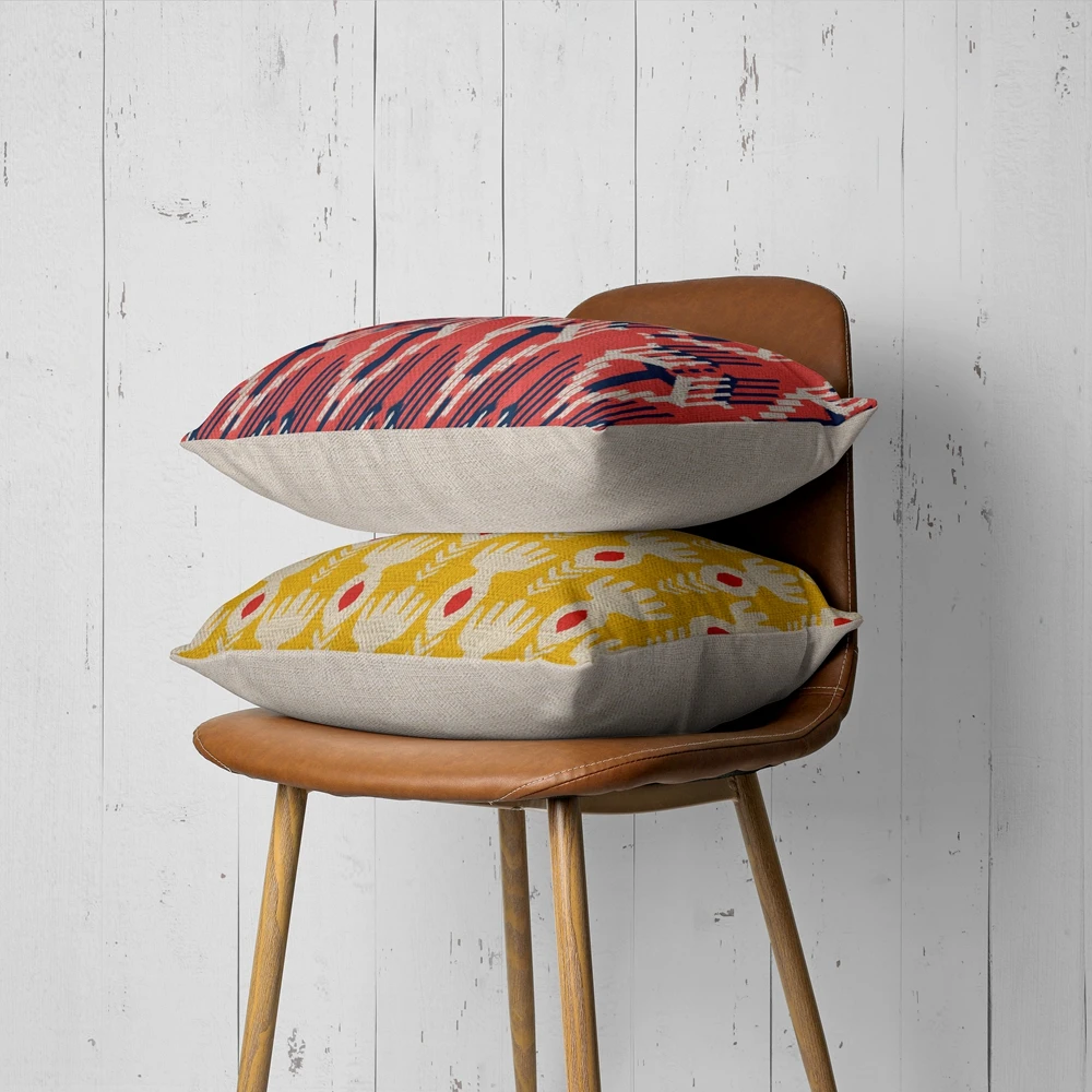 Сафьянский чехол для подушки прямоугольная винтажная декоративная наволочка