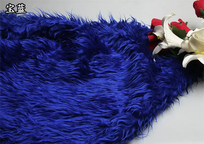 Пушистая плюшевая ткань для косплея, одежда для выступлений, ювелирные изделия, фон с якорем для фотографии, искусственный мех, материалы для шитья.