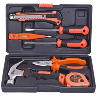 multifunction combination tools set carbon steel hammer hard tool box carry portable valigia attrezzi household items ek50tb