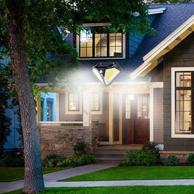 

Powered Sunlight Waterproof Motion Sensor Street Light Garden Decoration Built in Battery COB LED Solar Light Outdoor Wall Lamp