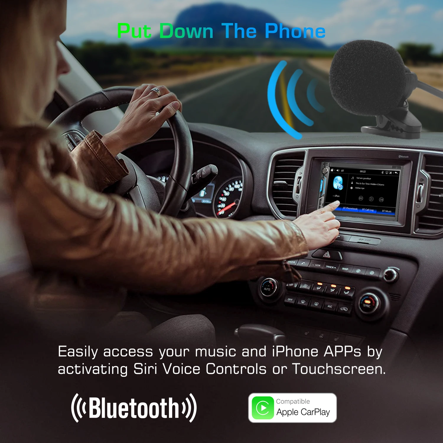 

GRAND 2 Din Car Radio Carplay Multimedia Player 7"HD Screen 2din Bluetooth USB SD Mirror link Autoradio For Toyota Nissan Lada