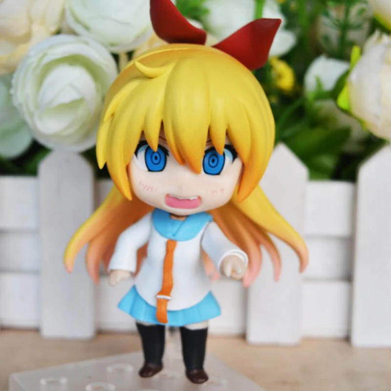 Новое поступление японские аниме экшн-фигурки Nisekoi Kirisaki Chitoge 421 # PVC 10 см Q версия