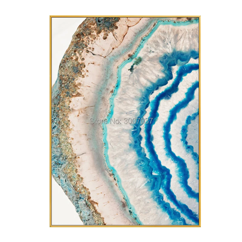 Ручная роспись абстрактная морская масляная живопись на холсте Современная