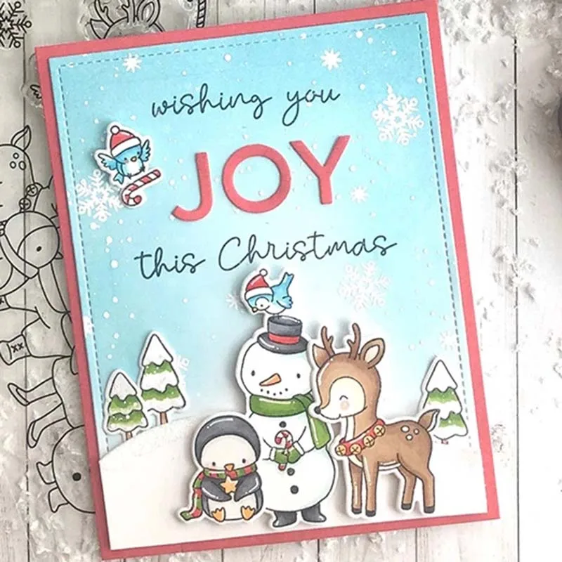 Новый 2019 merry радость письмо металлический Трафаретный вырубной штамп цветок