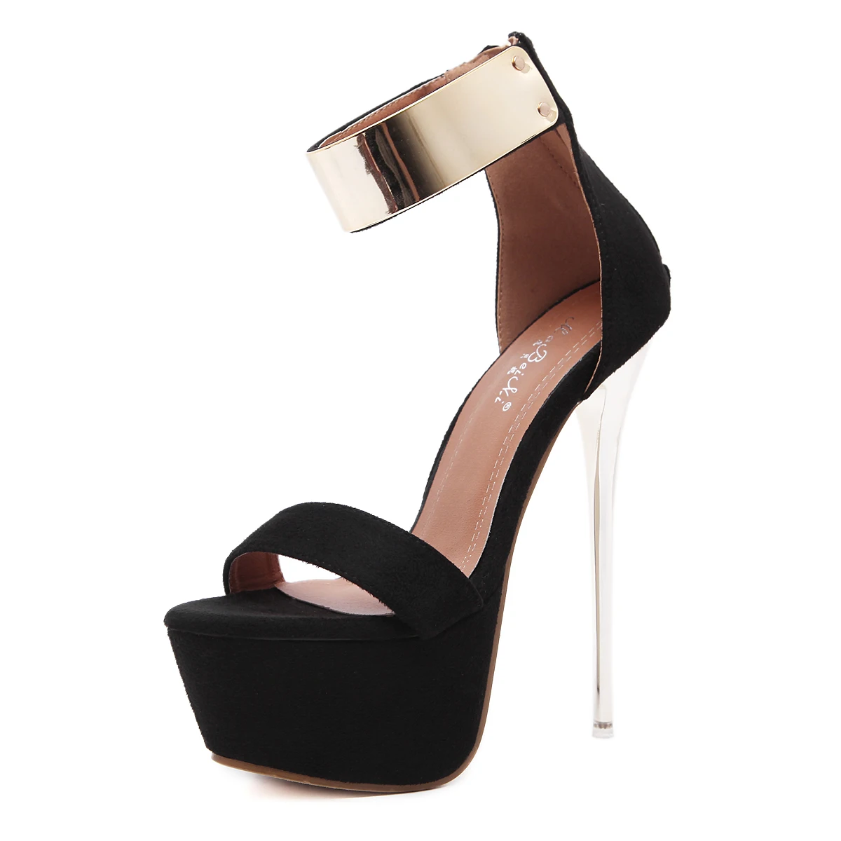 ENPLEI Women Sandals 16cm Ultra high heels Summer Platform Pumps Party Club shoes Woman Sequined Gladiator Sandals