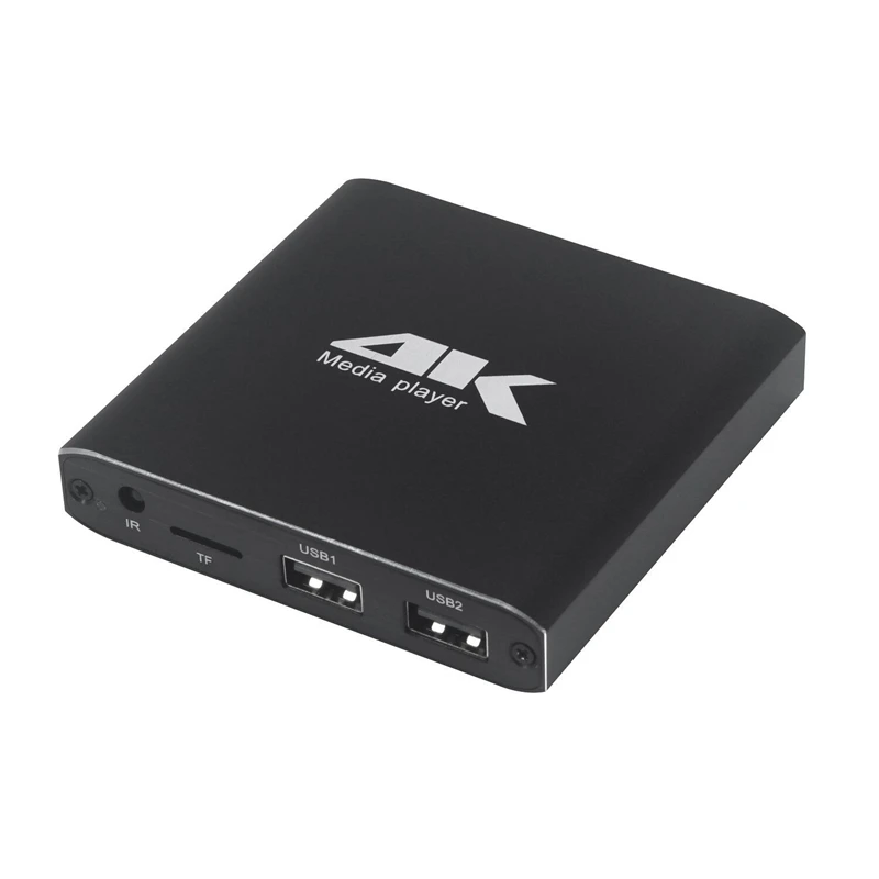 Мини 4K Full HD 1080P медиаплеер с поддержкой SD/USB/HDMI/AV/Auto Play UHK H.265/H.264/VP9(EU