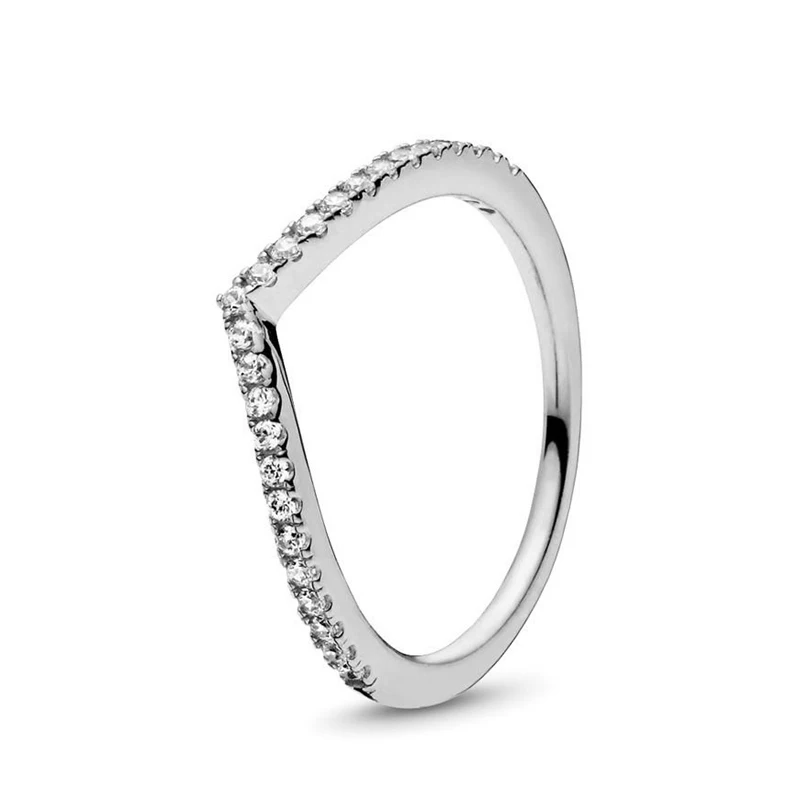 Rings 011 Серебряное кольцо в форме короны в форме сердца для женщин, европейские оригинальные кольца на палец, свадебные ювелирные изделия, 50 стилей, Прямая поставка - Цвет основного камня: Rings 011