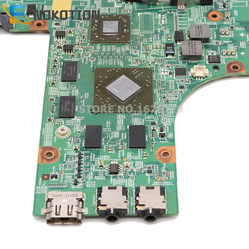 Материнская плата NOKOTION для ноутбука Dell 15R M5010 CN 0HNR2M 48 4hh06. 011 материнская DDR3 HD5650M GPU