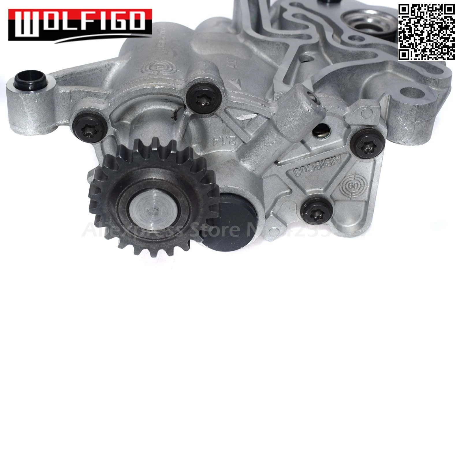 WOLFIGO новая цепь для сборки масляного насоса VW Passat Audi A3 Q3 06H115105AM 06H115105AQ 06H115105BF 06H115105DF