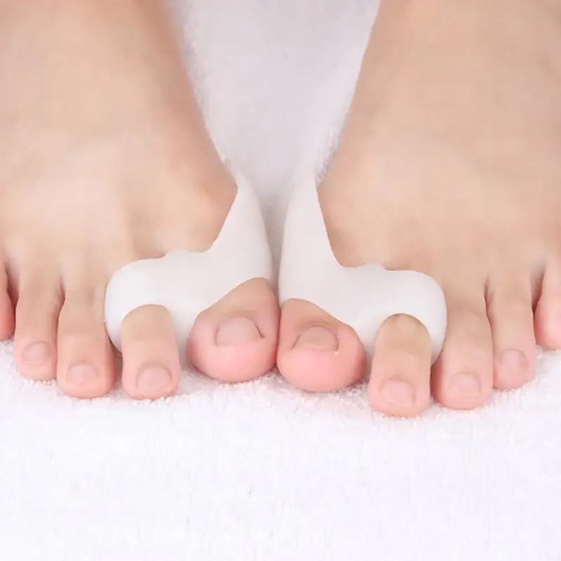 2 шт. вальгусная деформация корректор для соединения пальцев сепаратор ног