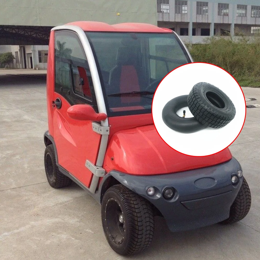 

9 Inch Electromobile Battery Truck 9x3.50-4 Tire Inner Tube Pneumatic Tires Good Wear Resistance Stable Tire Pressure Shipping