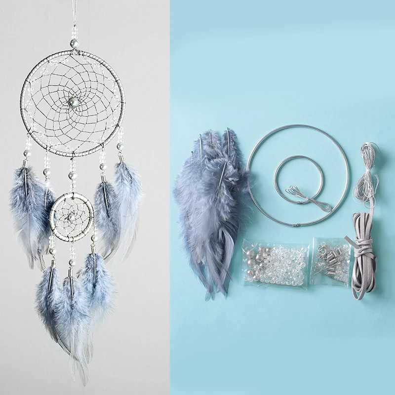 Artsy два яруса Ловец снов DIY ловец материал набор домашний декор автомобиль кулон