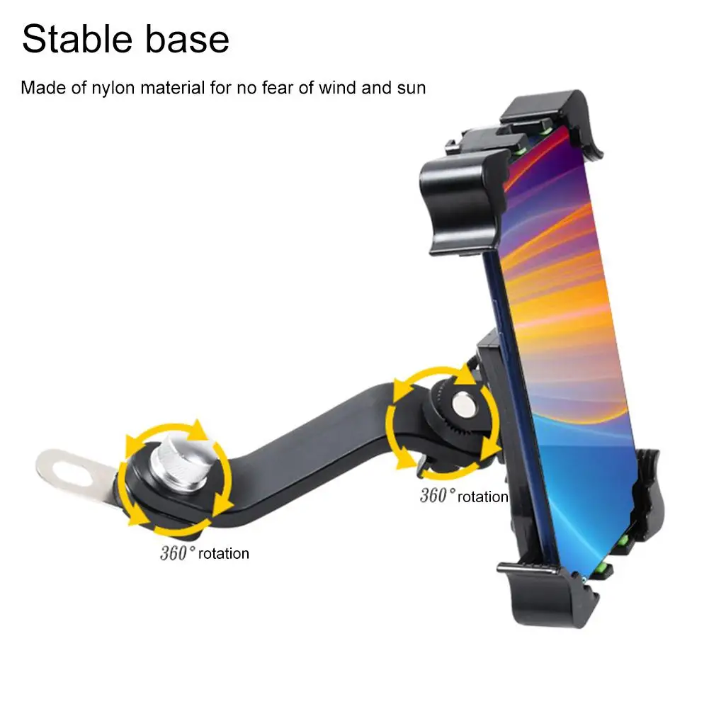 Держатель для телефона на велосипед мотоцикла MTB руль универсальный кронштейн