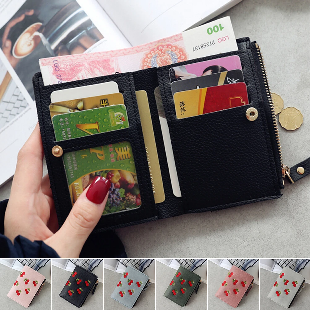 

Girls Coin Purses Zipper Wallet PU Child Girl Boy Women Bag Key Packet Coin