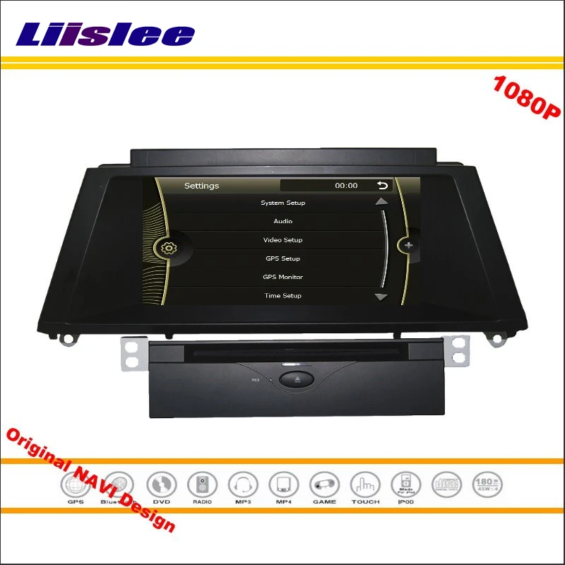 

For BMW X5/X6 2008 2009 2010 With AUX Car Stereo Radio DVD Player GPS Navigation Multimedia Screen System Original NAVI Design