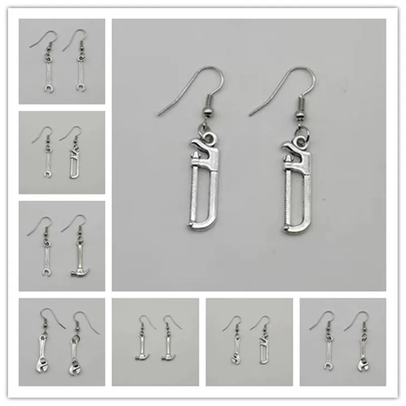 Ретро креативный индивидуальный декор мини-ключ для инструмента жизни пила