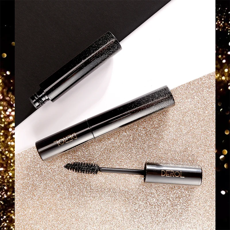 Тушь DEROL 4D для наращивания ресниц водостойкая быстросохнущая Удлиняющая Кисть