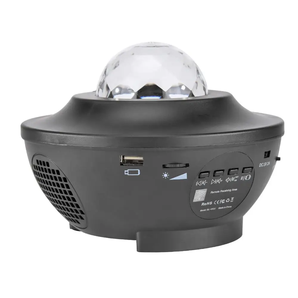 Светодиодный Звездный проектор ночник галактика звездная Ночная лампа