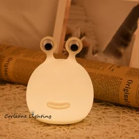 slug night lights led touching larva night light for children kids rooms timing night lamp bedside sleeping rechargeable lamps