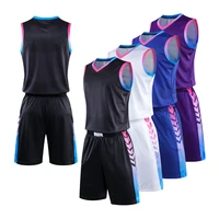 jersey custom sets basketball jersey shirts shorts suit uniforms name running breathable tracksuits sprots gym suits