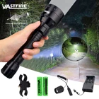 500 ярдов, 55 мм объектив, масштабируемый фокус, светильник свет оружия, Тактический Инфракрасный нм, ИК Ночное Видение, охотничий фонасветильник с красным лазером