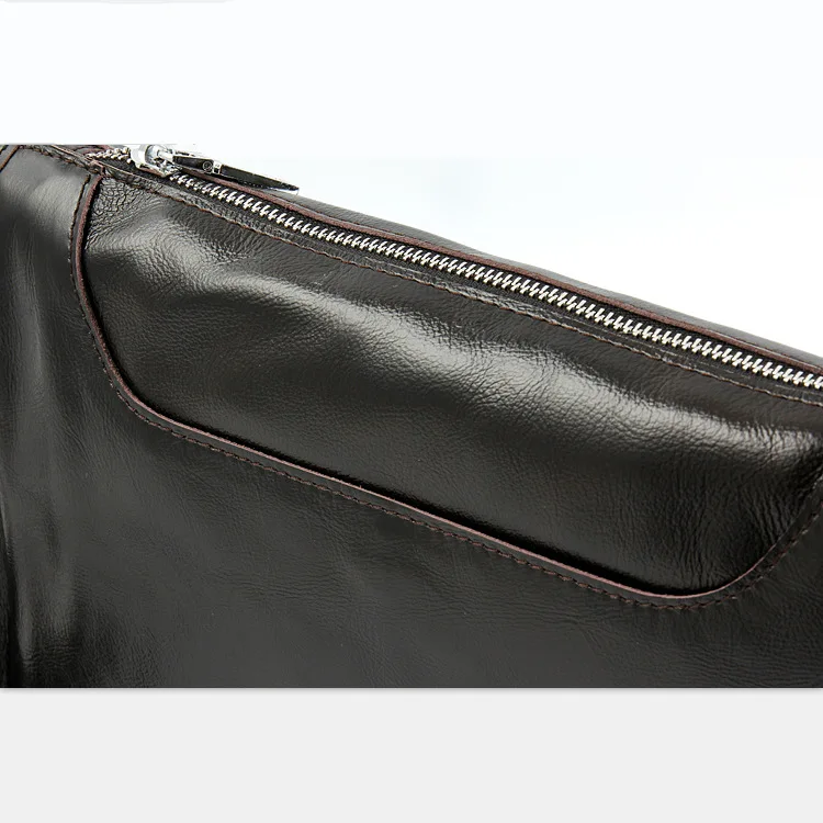 Мужская сумка мессенджер из натуральной кожи черная на плечо для мужчин кожаная