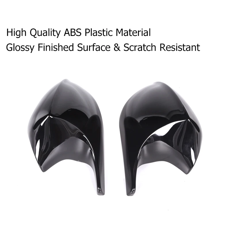 Черные глянцевые колпачки для зеркала заднего вида из АБС-пластика BMW 3 серии E90 E91